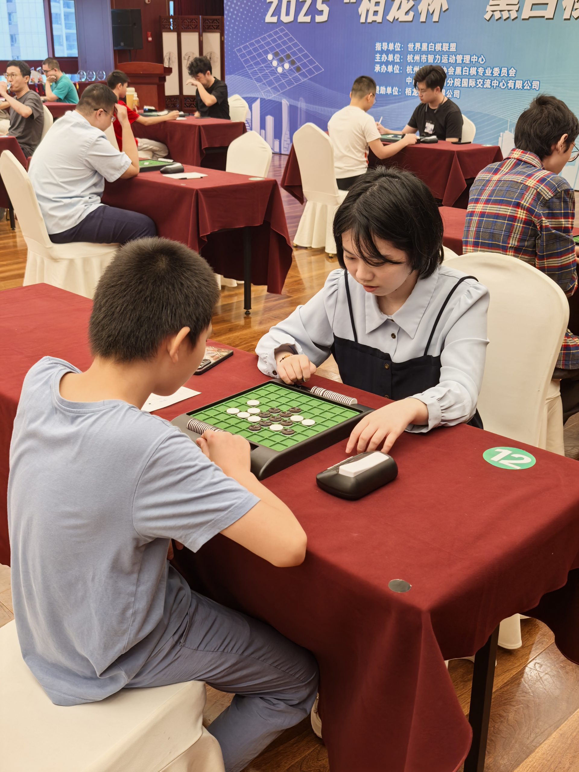 2025“栢龙杯”黑白棋锦标赛圆满落幕！
