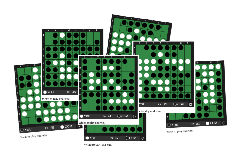 世盟尾盘题的解法/Solutions to WOF's Endgame Puzzles
